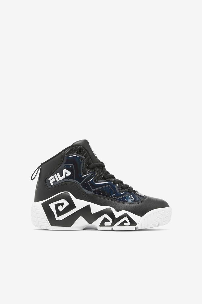 Fila Sneakers Mb Night Walk Kids Black/White - India TGX-419735